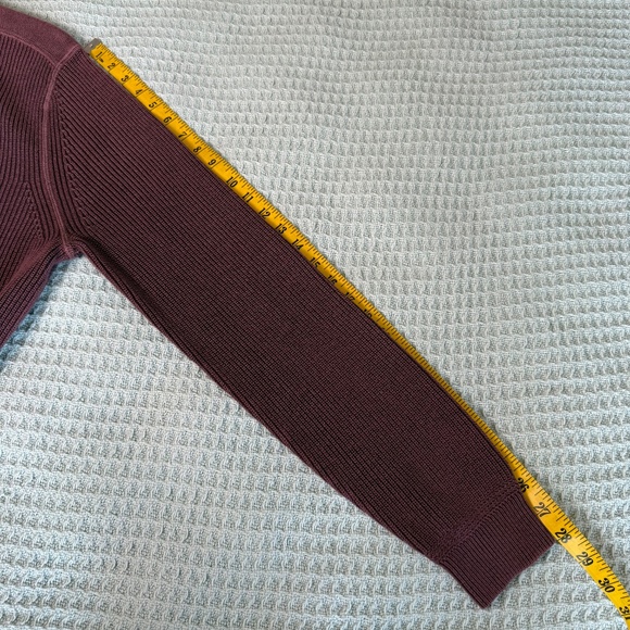 NWT Tommy Bahama New East River Half Zip Sweater Mens Medium Purple Shirt - Picture 6 of 7